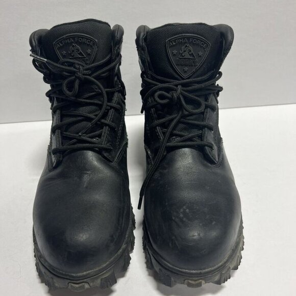 Rocky Alpha Force Mens Combat Boot Black Size 7 M main image 6